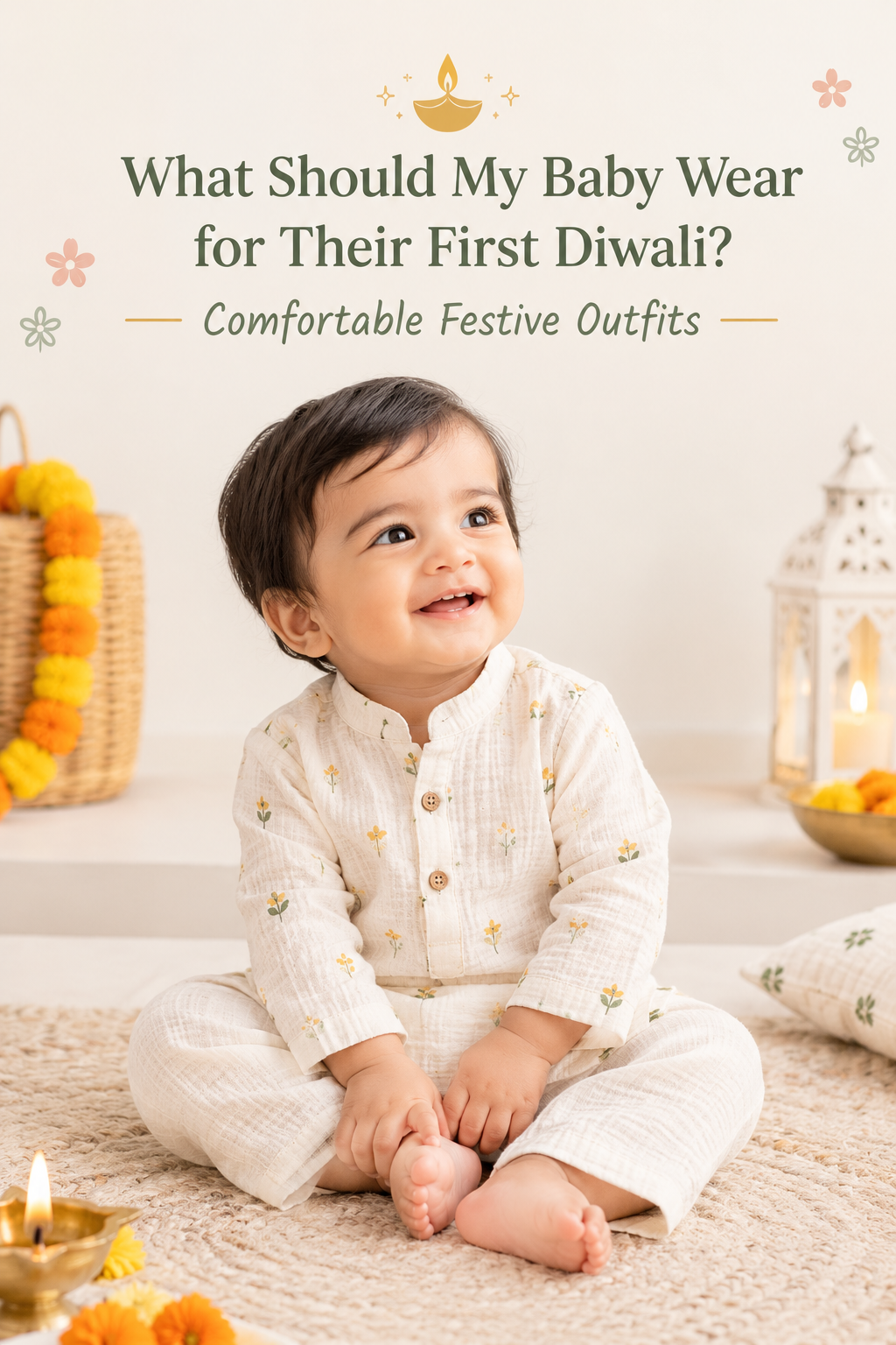 What Should My Baby Wear for Their First Diwali? Comfortable Festive Outfits