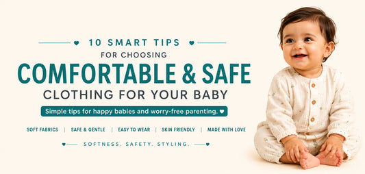 10 Smart Tips for Choosing Comfortable & Safe Clothing for Your Baby