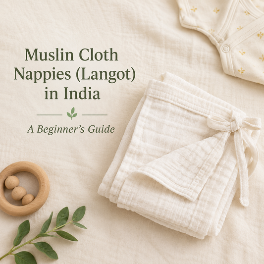 Reusable muslin nappies India (langot) for newborns by ViRAN Kids