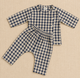 Dark Blue Check