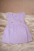 Crinkled Muslin Frock