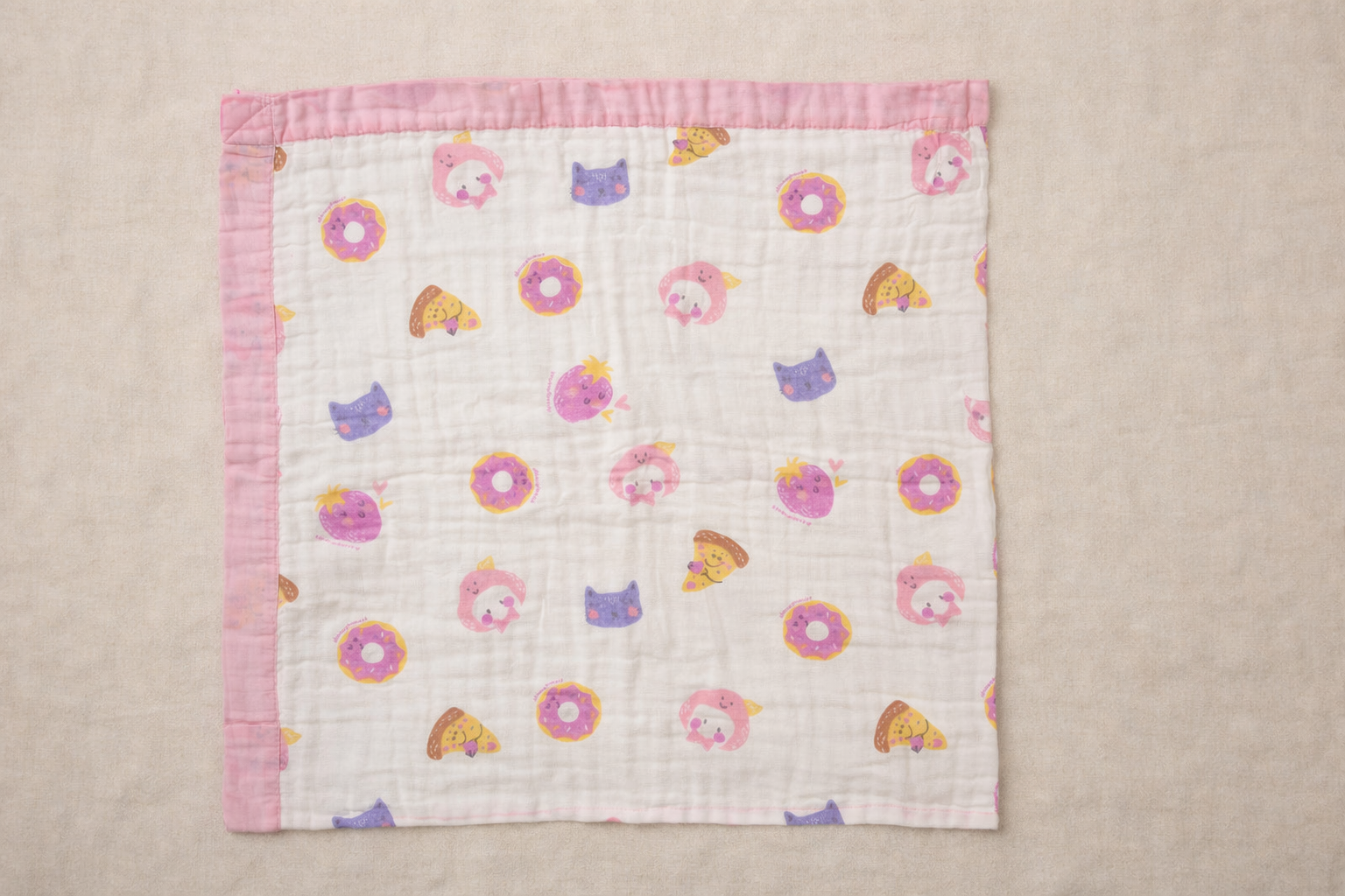 Crinkled Baby Blanket 6-Layer