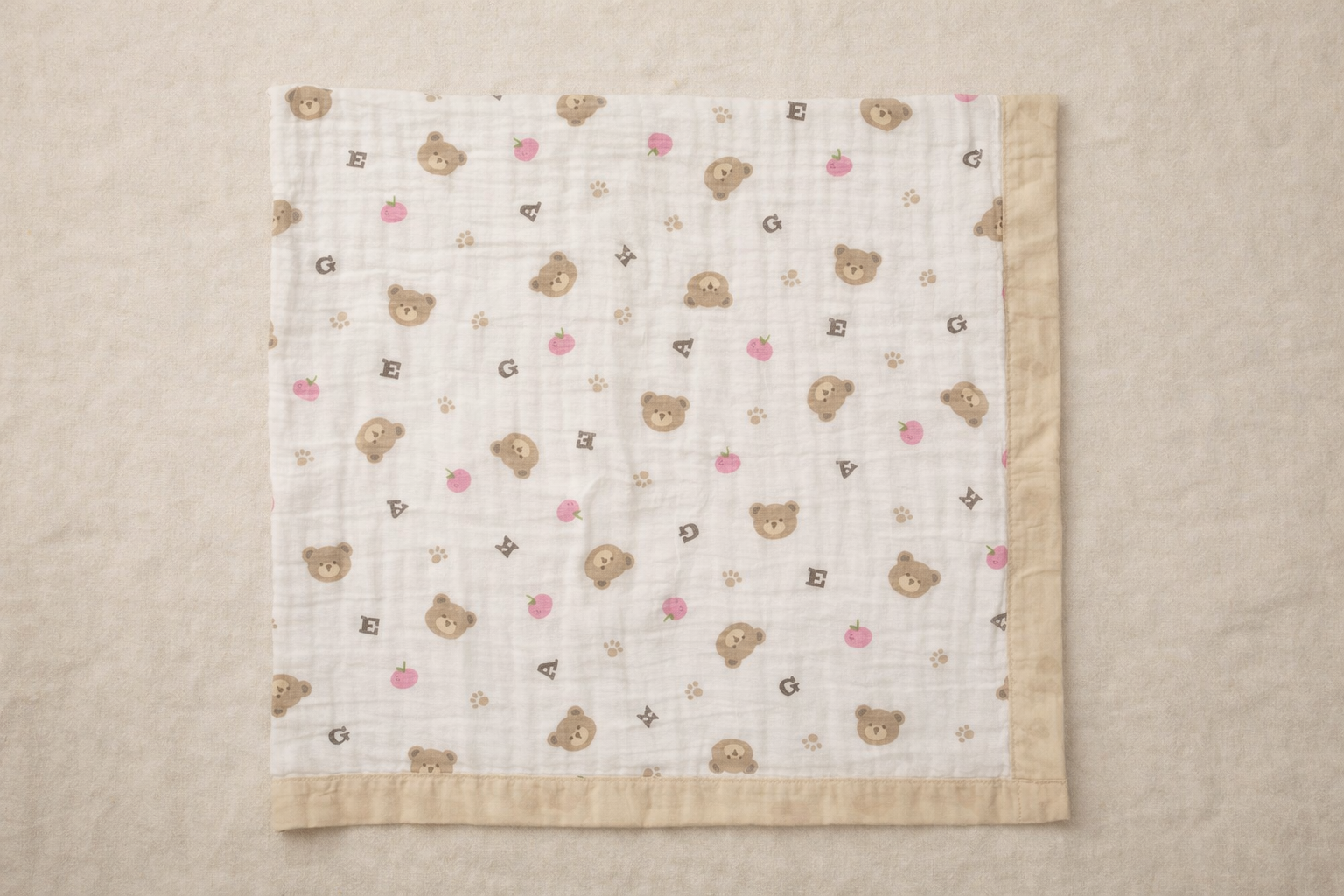Crinkled Baby Blanket 6-Layer