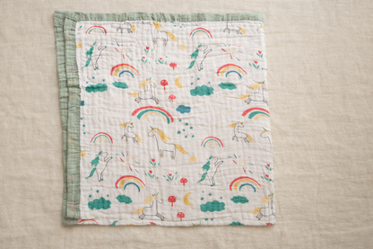 Crinkled Baby Blanket 6-Layer