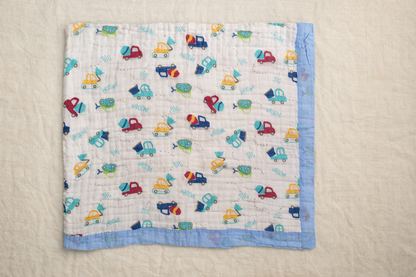 Crinkled Baby Blanket 6-Layer