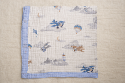 Crinkled Baby Blanket 6-Layer