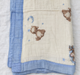 Teddy & Moons (Blue Border)