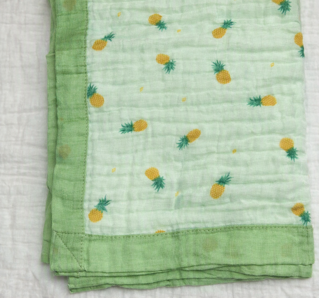 Crinkled 6-layer organic muslin baby blanket by ViRAN Kids - photo 11