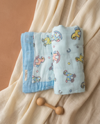 Crinkled Baby Blanket 6-Layer