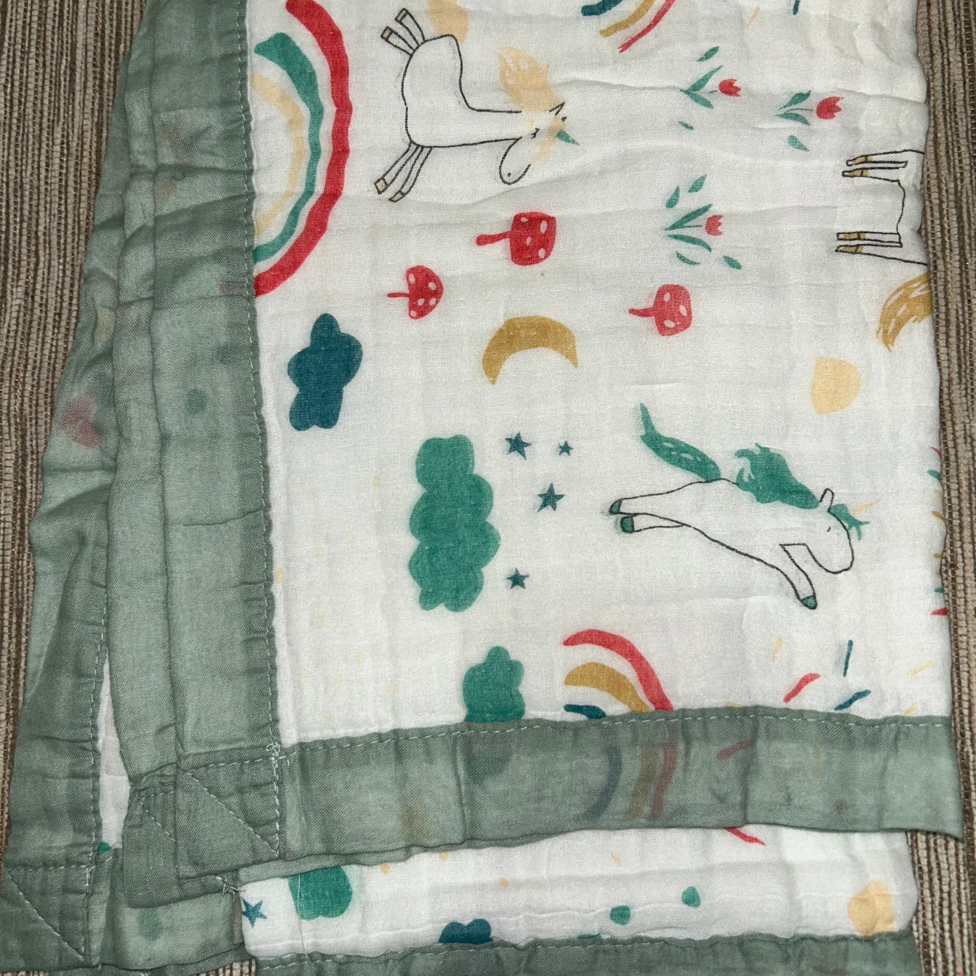 Crinkled 6-layer organic muslin baby blanket by ViRAN Kids - photo 15