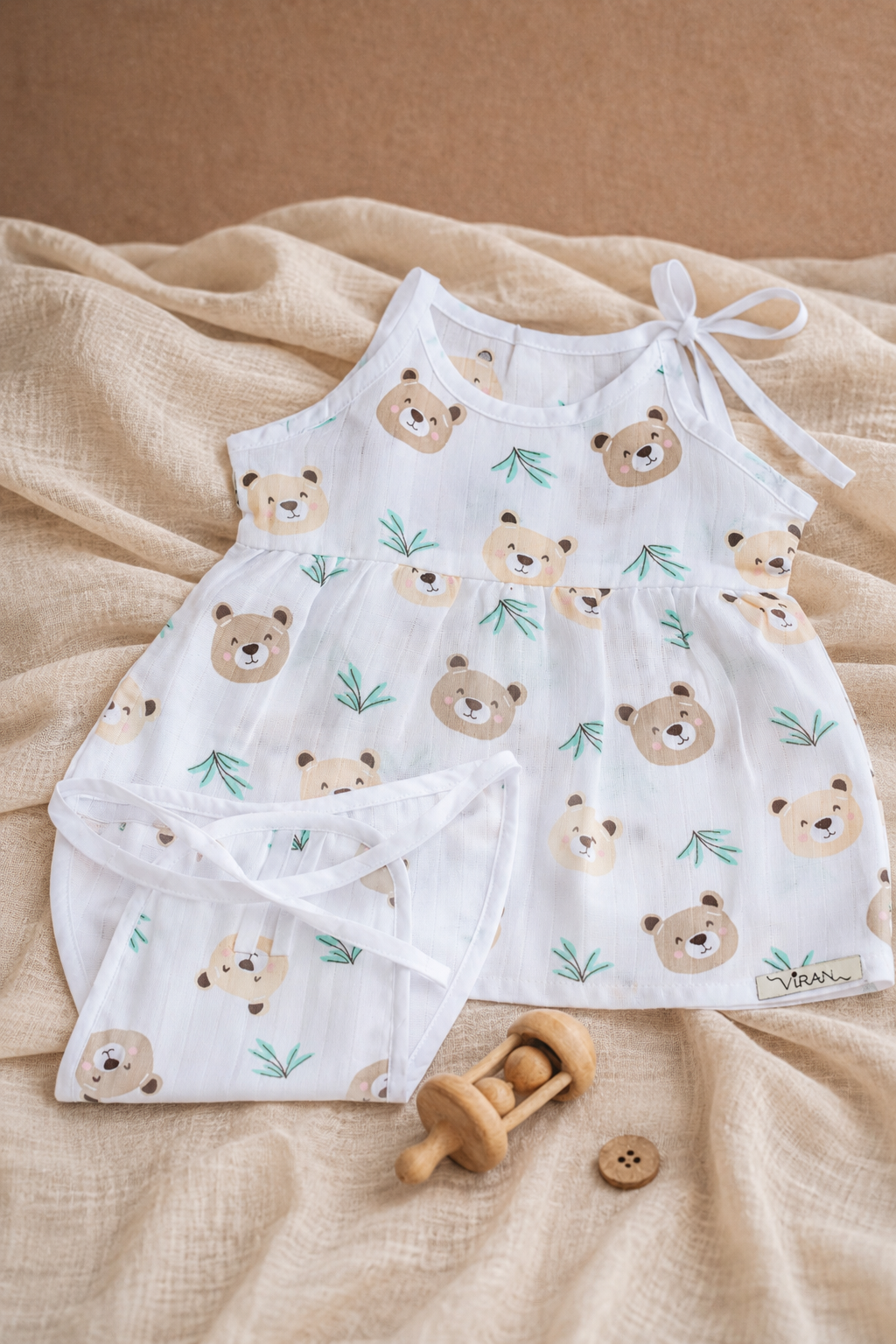 Knot Frock with Nappy