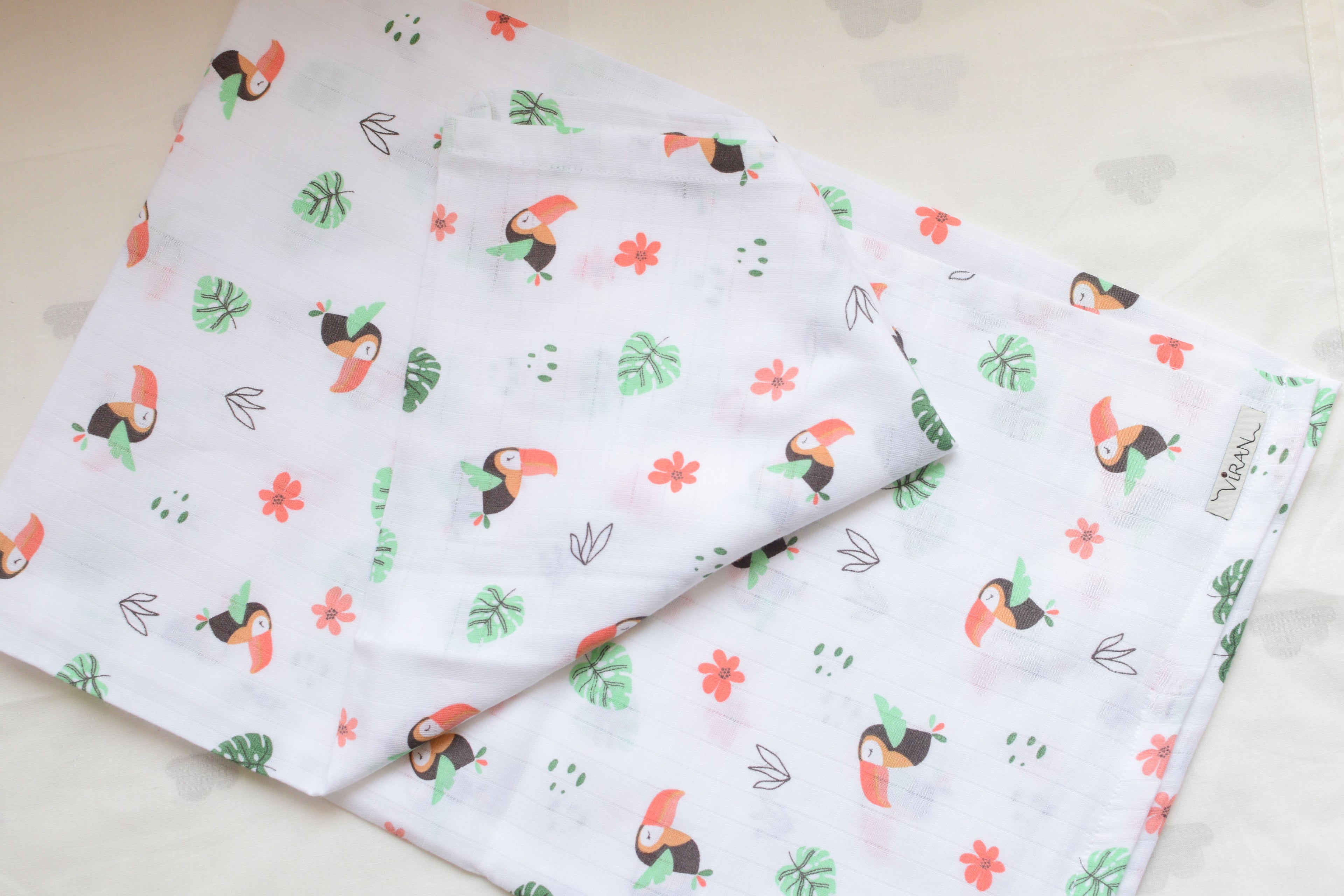 Swaddle Blanket / Square Towel
