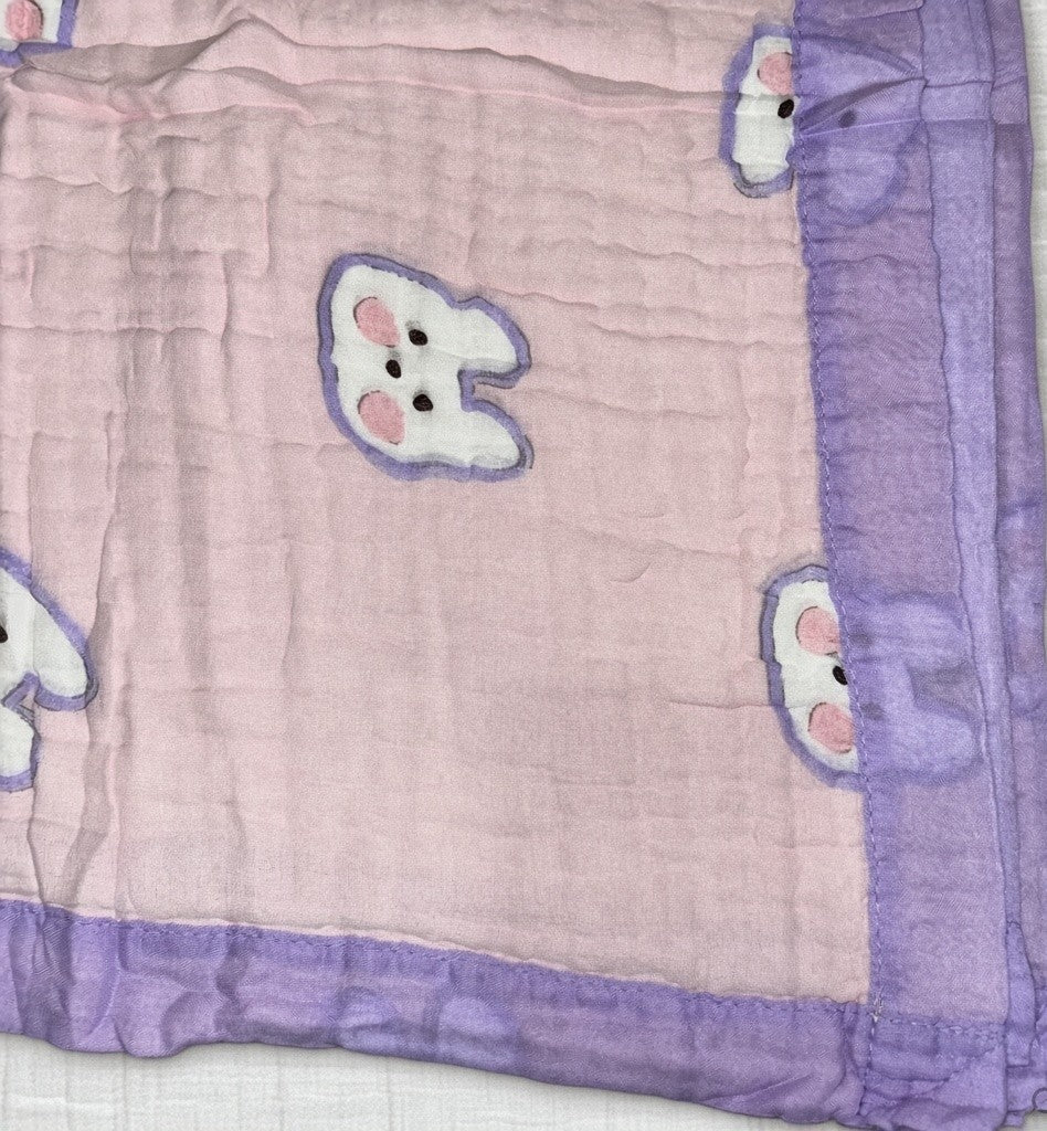 Crinkled 6-layer organic muslin baby blanket by ViRAN Kids - photo 9